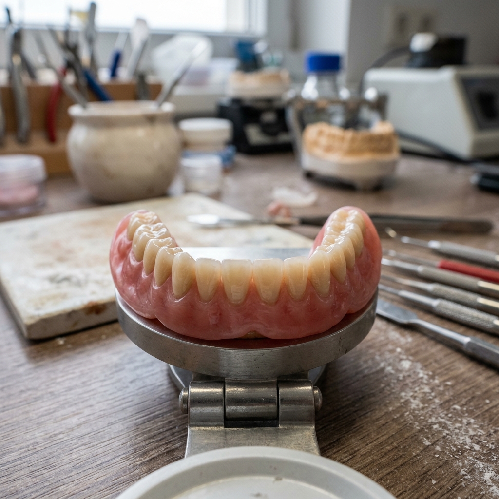 Dientes en resina acrílica