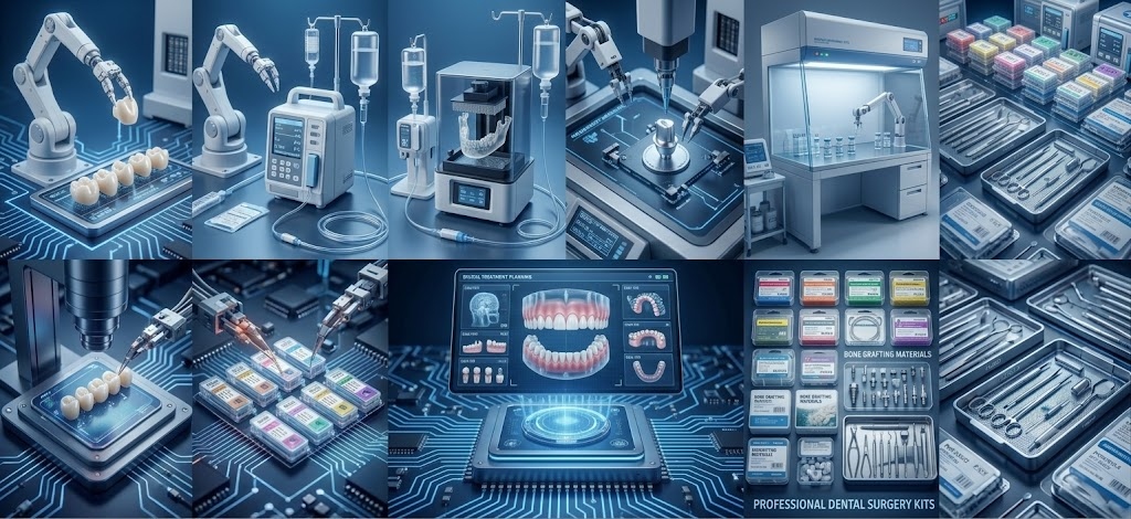 Línea de producción y equipamiento dental